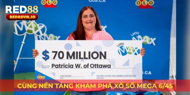 Cùng nền tảng khám phá xổ số Mega 6/45